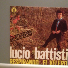 LUCIO BATTISTI - RESPIRANDO (1977/RCA REC/SPAIN) - VINIL Single/RAR/ca NOU