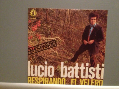 LUCIO BATTISTI - RESPIRANDO (1977/RCA REC/SPAIN) - VINIL Single/RAR/ca NOU foto