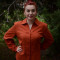 Camasa de dama disponibila in masuri mari, de nuanta portocalie (Culoare: PORTOCALIU, Marime: 46)