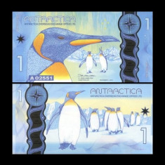 Antarctica 2015 - 1 dollar UNC, polimer foto