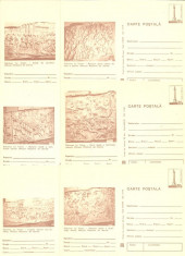1979 - muzeul de istorie, set intreg postal 6 maro foto