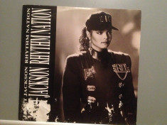 JANET JACKSON - RHYTHM NATION (1989/A &amp;amp; M REC/RFG) - VINIL MaxiSingle foto