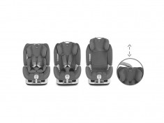 Scaun auto Chicco Seat Up 012 Isofix, Negru foto