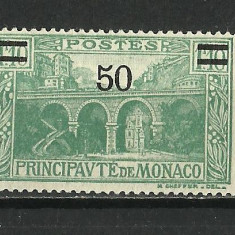 SERIE MONACO--1931 MNH