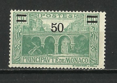 SERIE MONACO--1931 MNH foto