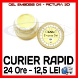 Cumpara ieftin Gel Unghii 3D GD Coco 04 Emboss Pictura Manichiura UV, 8ml. Gel Color Unghii False, Constructie