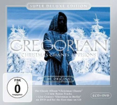 Gregorian - Christmas Chants &amp;amp;amp; Visions: Super Deluxe Edition ( 1 CD + 1 CD + 1 DVD ) foto