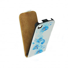 Husa Slim Flip pentru SAMSUNG Galaxy S4 design 1 foto