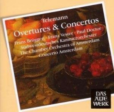 G.P. Telemann - Overtures&amp;amp;amp; Concertos ( 1 CD ) foto