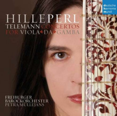 Hille Perl - Telemann: Gambenkonzerte ( 1 CD ) foto