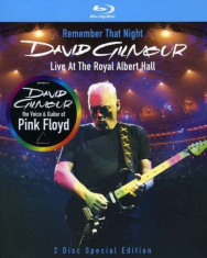 David Gilmour - Remember that Night, Live at the Royal Albert Hall ( 2 BLU-RAY ) foto