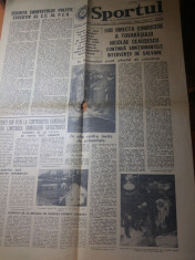 ziarul sportul 8 martie 1977- foto si articole despre cutremurul din 4 martie foto