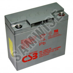 Acumulator UPS CSB Battery, 12V 80W, HRL 1280W FR foto
