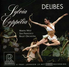 Martin West &amp;amp;amp; San Franciso Ballet Orchestra - Delibes: Sylvia, Coppelia ( 1 HDCD ) foto