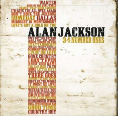 Alan Jackson - 34 Number Ones ( 2 CD ) foto