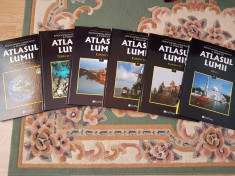 ATLASUL LUMII, Enciclopedia GEOGRAFICA a Familiei, 6 volume, noi! foto