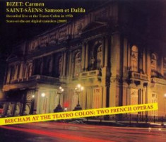 Bizet/Saint-Saens - Carmen/Samson Et Dalila-Beecham At The ( 4 CD ) foto