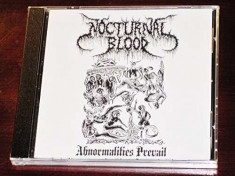 Nocturnal Blood - Abnormalities ( 1 CD ) foto