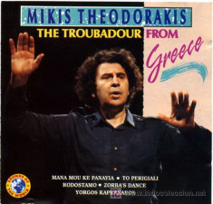 Mikis Theodorakis - Troubadour From Grece ( 1 CD ) foto