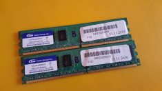 Kit 4GB DDR2 Desktop,2x2GB,Team Group,800Mhz,PC2-6400,CL5 foto