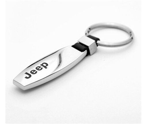 Breloc auto pentru Jeep metalic detaliu mic piele + ambalaj cadou