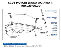 Scut Motor Skoda Octavia Iii 29808 foto