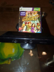 kinect xbox 360 cu joc kinect adventures foto