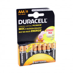 Aproape nou: Baterie alcalina Duracell AAA sau R3 cod 81417139 blister cu 8bc foto