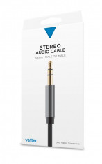 Cablu Auxiliar Jack 3.5mm Gold Plated Connectors foto