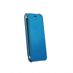 Husa Clear Flip Wallet pentru SAMSUNG Galaxy S7 EDGE (Albastru) foto