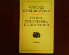 Witold Gombrowicz Ivona, principesa Burgundiei foto