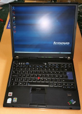 Laptop IBM Thinkpad T60 14&amp;quot; Intel Core 2 Duo 1.83 GHz, 2 GB DDR2, 120 GB HDD foto