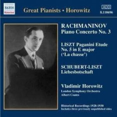 Rachmaninov/ Liszt/ Schuber - Piano Concerto No.3/ Pagan ( 1 CD ) foto