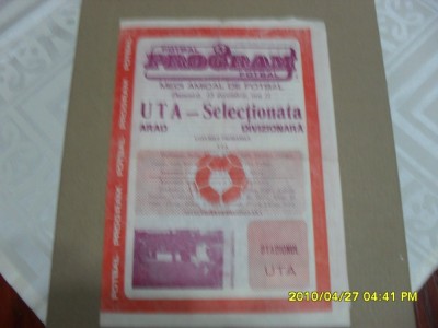 program Uta - Sel. Divizionara foto
