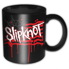 Cana Slipknot - Dripping Flag &amp;amp;amp; Logo foto