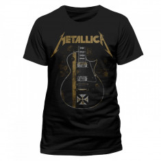 Tricou Metallica - Hetfield Iron Cross foto