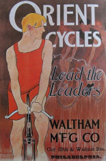 Poster Vintage - Reclama Biciclete foto