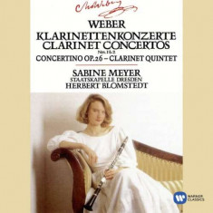 C.M. von Weber - Clarinet Concertos 1 &amp;amp;amp; 2 ( 1 CD ) foto