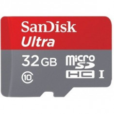 SanDisk Card MicroSDHC 32GB UHS-I Class 10 80 MB/s + Adaptor SD SDSQUNC-032G-GN6 foto