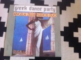 GREEK DANCE PARTY ANGELA ZILLIA NANOS DUO DISC VINYL LP MUZICA greceasca USOARA