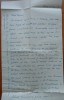 Scrisoare a lui Mia Groza catre fratele ei Petru Mircea Groza, 1941