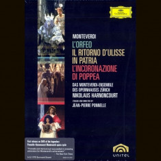 Nikolaus Harnoncourt - Monteverdi Opera ( 3 DVD ) foto