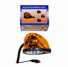 Girofar auto BestAutoVest orange 12V cu bec de 5W , tip lacrima cu fixare magnetica foto