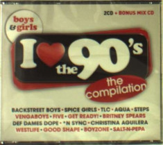 V/A - I Love the 90&amp;#039;s-Boys &amp;amp;amp;.. ( 3 CD ) foto