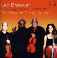 Havana String Quartet - Leo Brouwer ( 1 CD ) foto