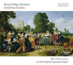 G.P. Telemann - Concertos &amp;amp;amp; Suites ( 1 CD ) foto