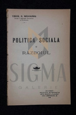 MADGEARU N. VIRGIL - POLITICA SOCIALA SI RAZBOIUL (FASCICOL) foto