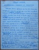 Manuscris Ovidiu S. Crohmalniceanu, Cronica literara, 9 pag., A. E. Baconsky