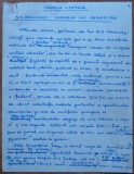 Manuscris Ovidiu S. Crohmalniceanu, Cronica literara, 9 pag., A. E. Baconsky