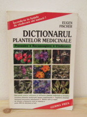 DICTIONARUL PLANTELOR MEDICINALE - Eugen Fischer foto